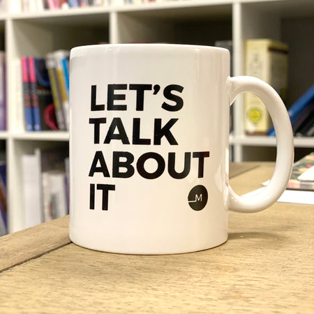 Let's Talk About It - Podcast Mug