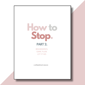 How To Stop Part 2 (E-Book)