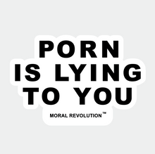 Porn Is Lying To You - Sticker